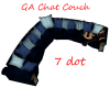 GA Chat Couch blue