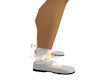 Grey Shoes & Pooh Socks