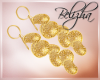     [B]   Gold earrings