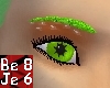 Sparkle Green Eyebrows