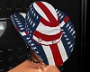 USA cowgirl hat