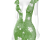 Vee Floral -Green