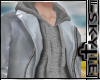 Leather Hoody (white