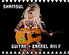 Guitar + Barrel Avi F