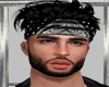 DC..BANDANA HEAD BLACK