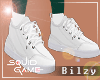 by. SG White Sneakers