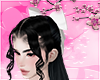 Black Hair + Whyte Bow