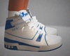 LV White & Blue Trainers