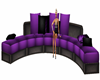 PurpleBlack Couch