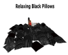 Relaxing Black Pillows