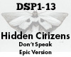Hidden Citizens Dont spe