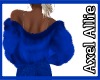 AA Blue Fur Jacket
