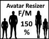 150% Avatar Scaler F/M