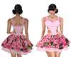 //SH//Pink Flower Dress