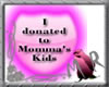 Donate to tha kids-pink