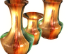 3 Luxury Glow Vases
