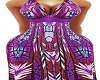 Purple Pentin Dress XXL