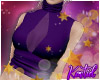 K| Keyhole Top Purple