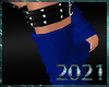 💀| Blue Belt Sock