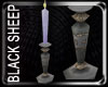 Spa Taper Candle BLUE
