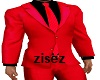 !Red black Wedding suit
