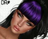 DR- Bangs add on purple