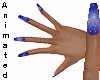 Nails blue gradient ANI