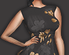 Dress flower Black