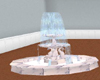 pink mable fountain