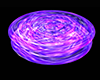 Spinning violet light