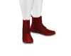 [A] Santa boot Red