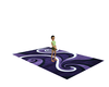 PURPLE FUSION RUG