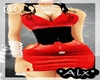 [Alx]Dress Red Pasion