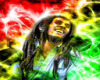 Bob Marley Rasta Sticker