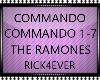 COMMANDO, THE RAMONES