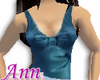 Satin camisole Teal