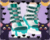 FOX Devil teal boots M/F