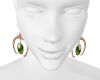 Emerald Stone Earrings