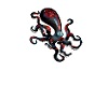 Red And Gray Octopus