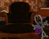 xd~ Antique Brown Chair