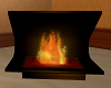 Modern Curve Fireplace