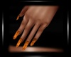 Dainty Hand/Amber Nails