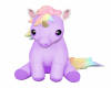 purple unicorn toy furn
