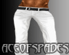 [ACE] White Jeans Male