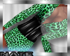 slim leopard green