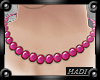 !H! Pink Diamond Necklac