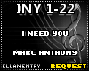 I Need You-Marc Anthony