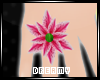 *D* Pink/White Lily Ring