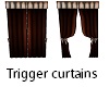 BrownLeapord Curtains