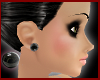 Aretes Perla Negro
